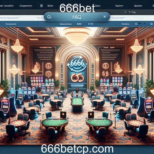 Explorando a Seção de Perguntas Frequentes no 666bet